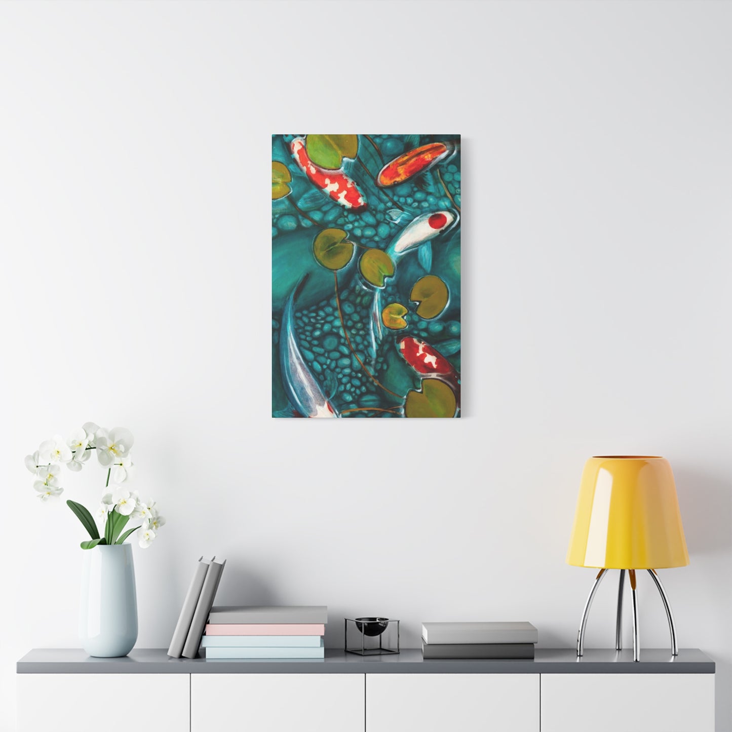 Matte Canvas Wall Art: "Zen"