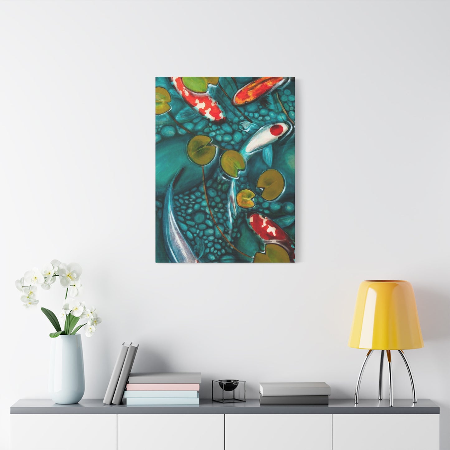 Matte Canvas Wall Art: "Zen"