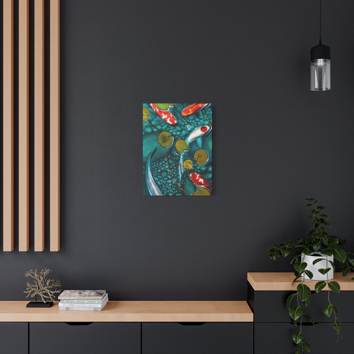 Matte Canvas Wall Art: "Zen"