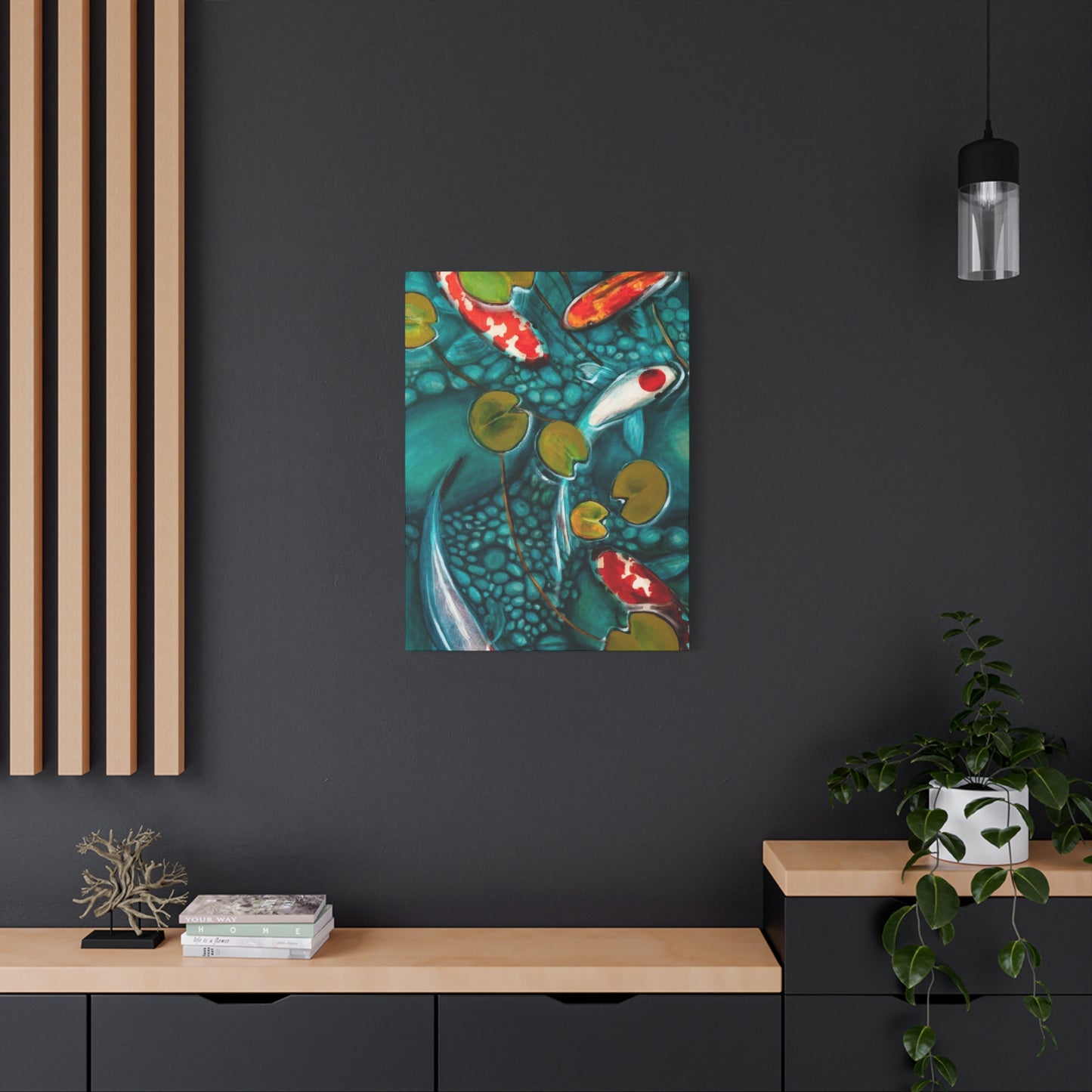 Matte Canvas Wall Art: "Zen"