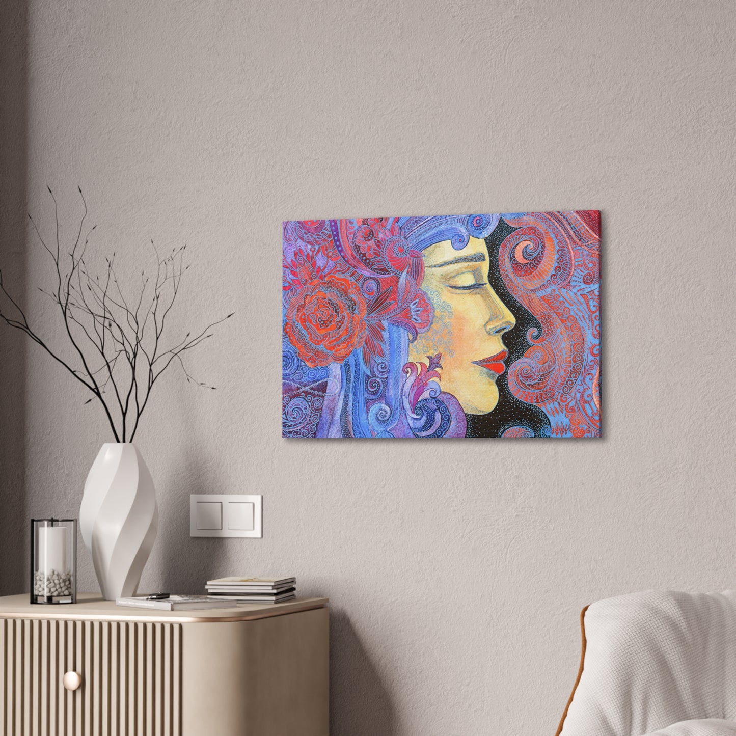 Canvas Wall Art: "Mindfully Manifesting"