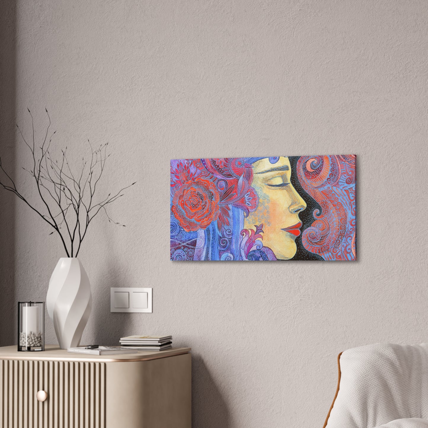 Canvas Wall Art: "Mindfully Manifesting"