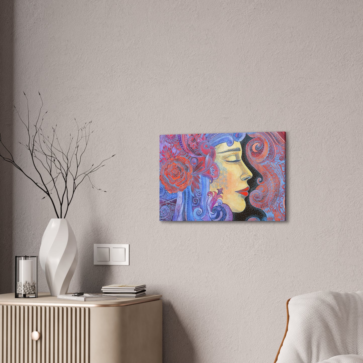 Canvas Wall Art: "Mindfully Manifesting"