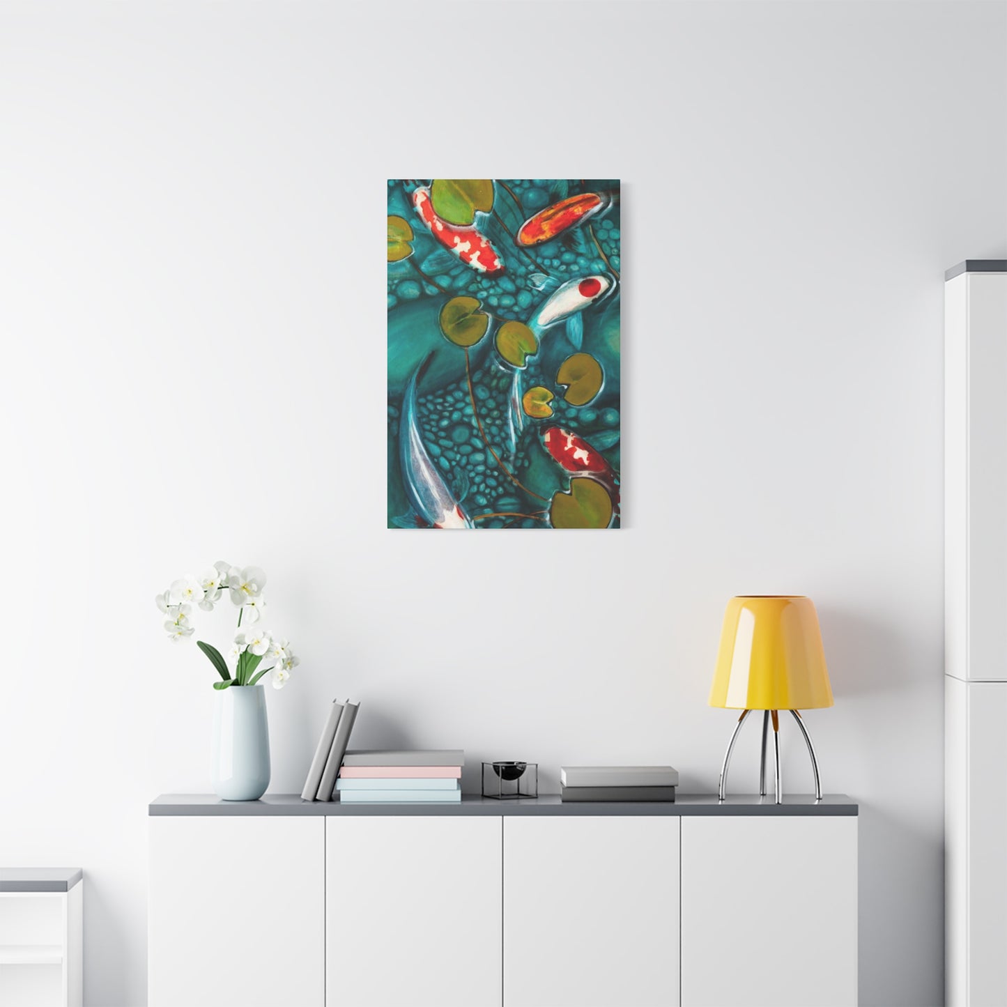 Matte Canvas Wall Art: "Zen"