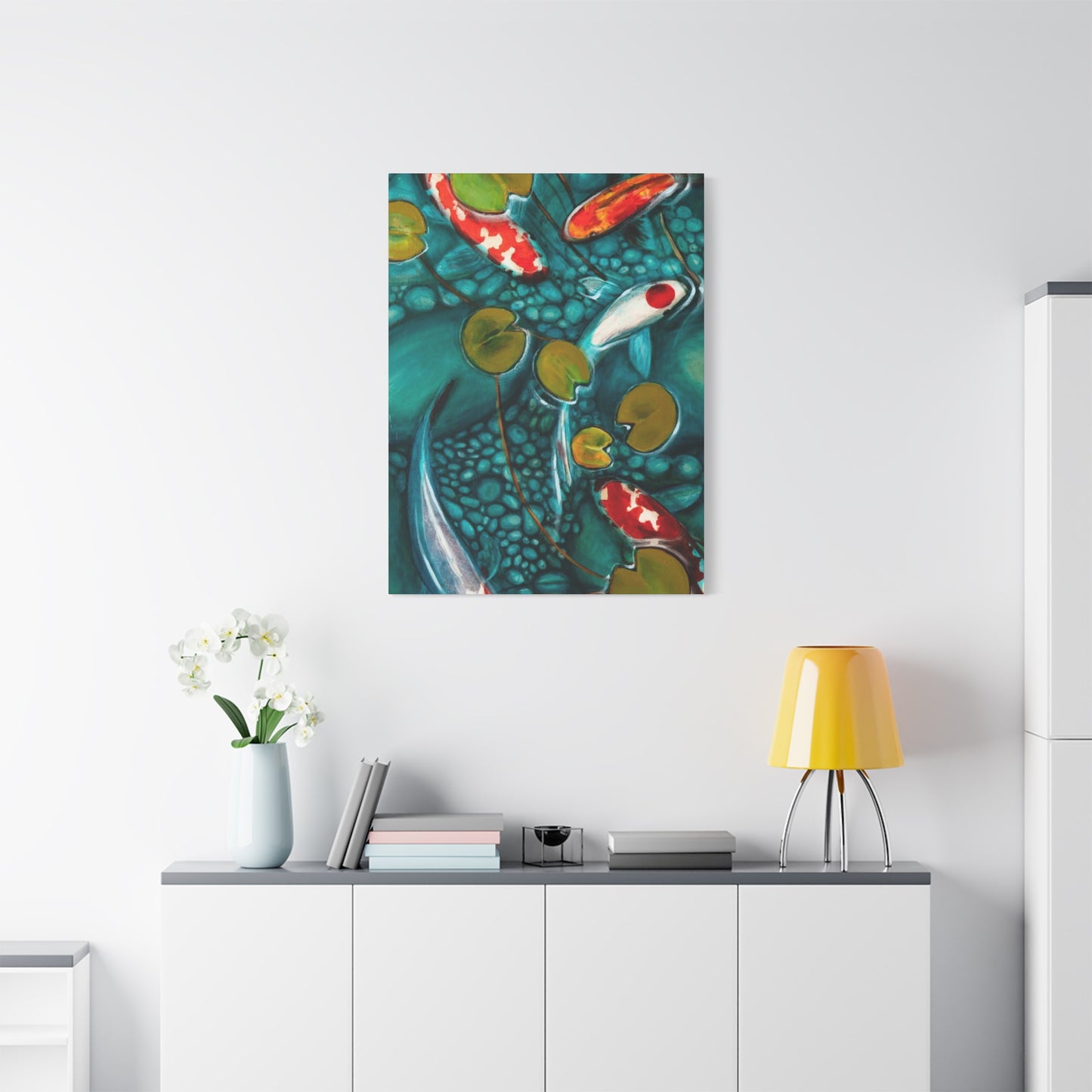 Matte Canvas Wall Art: "Zen"