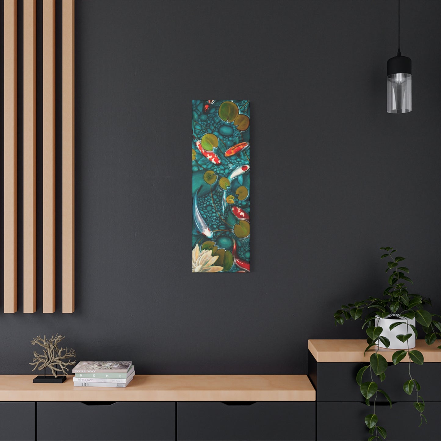 Matte Canvas Wall Art: "Zen"