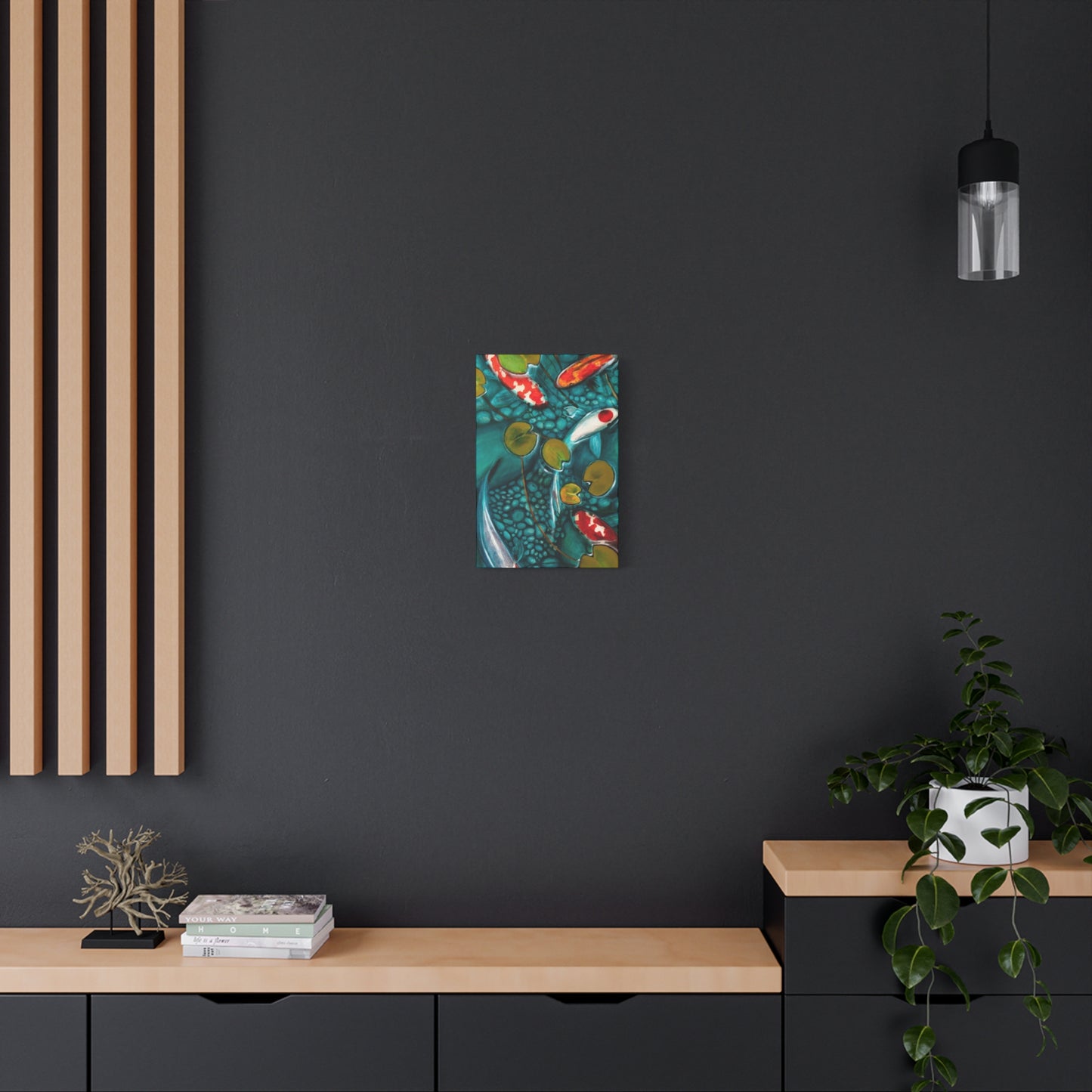 Matte Canvas Wall Art: "Zen"