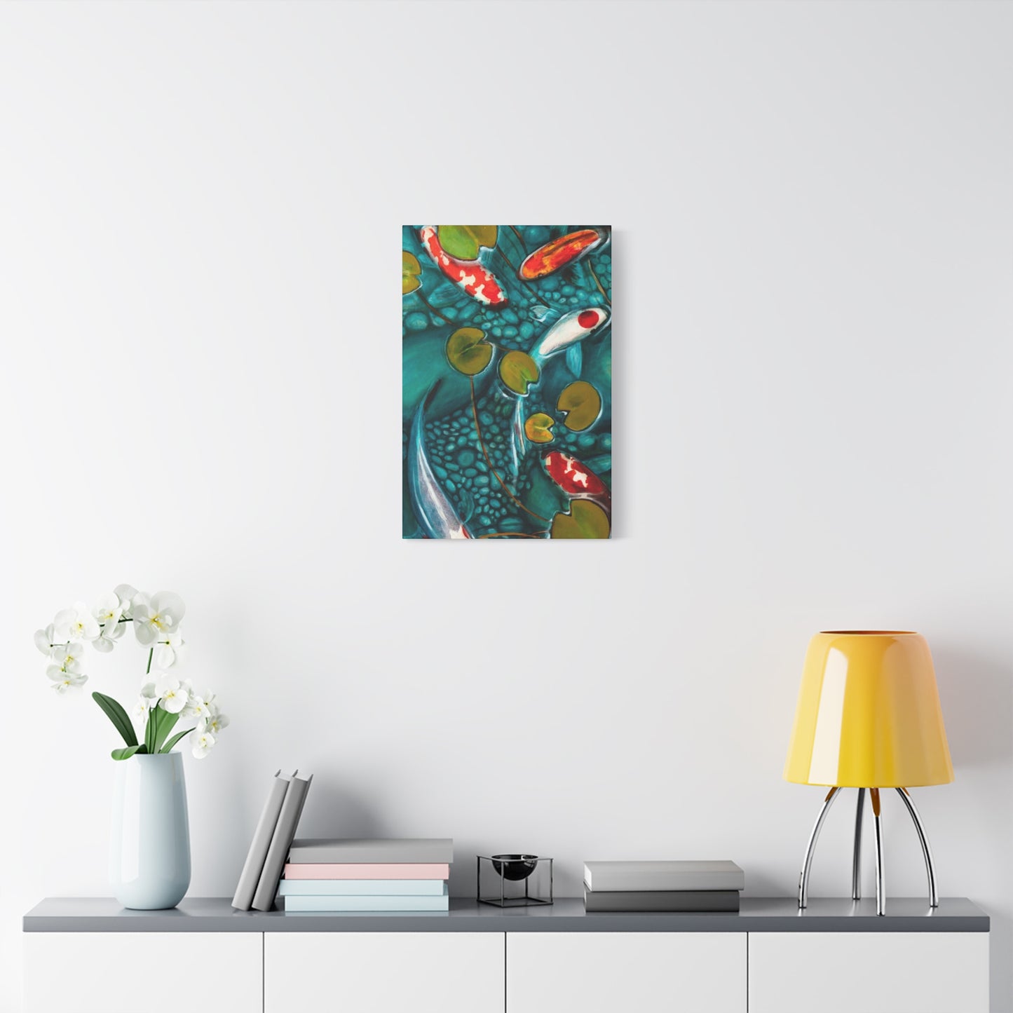 Matte Canvas Wall Art: "Zen"