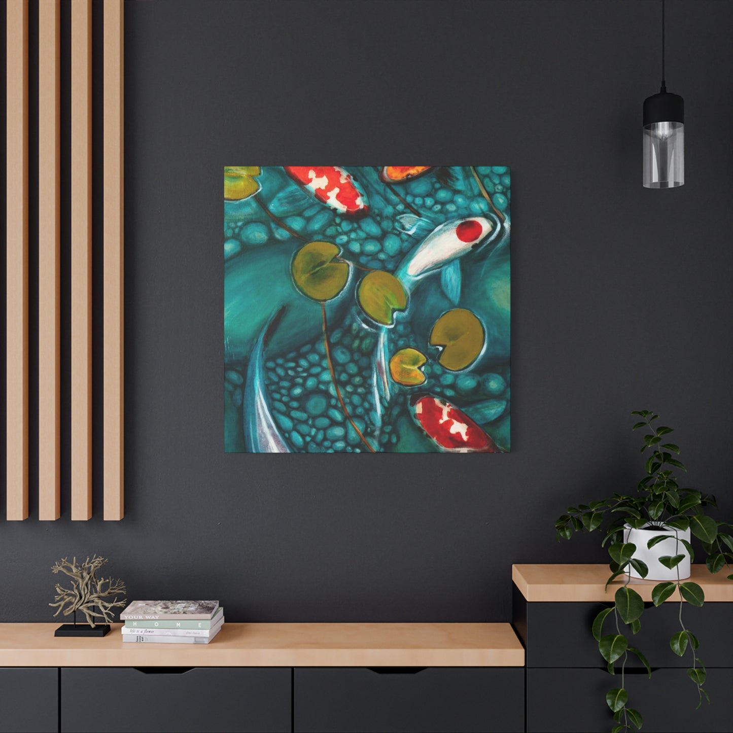 Matte Canvas Wall Art: "Zen"