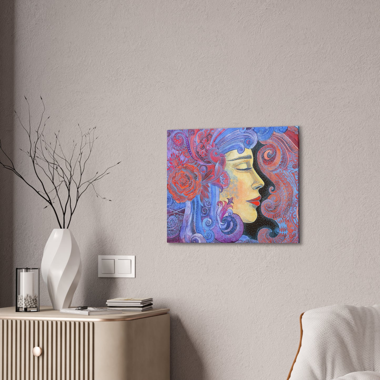 Canvas Wall Art: "Mindfully Manifesting"