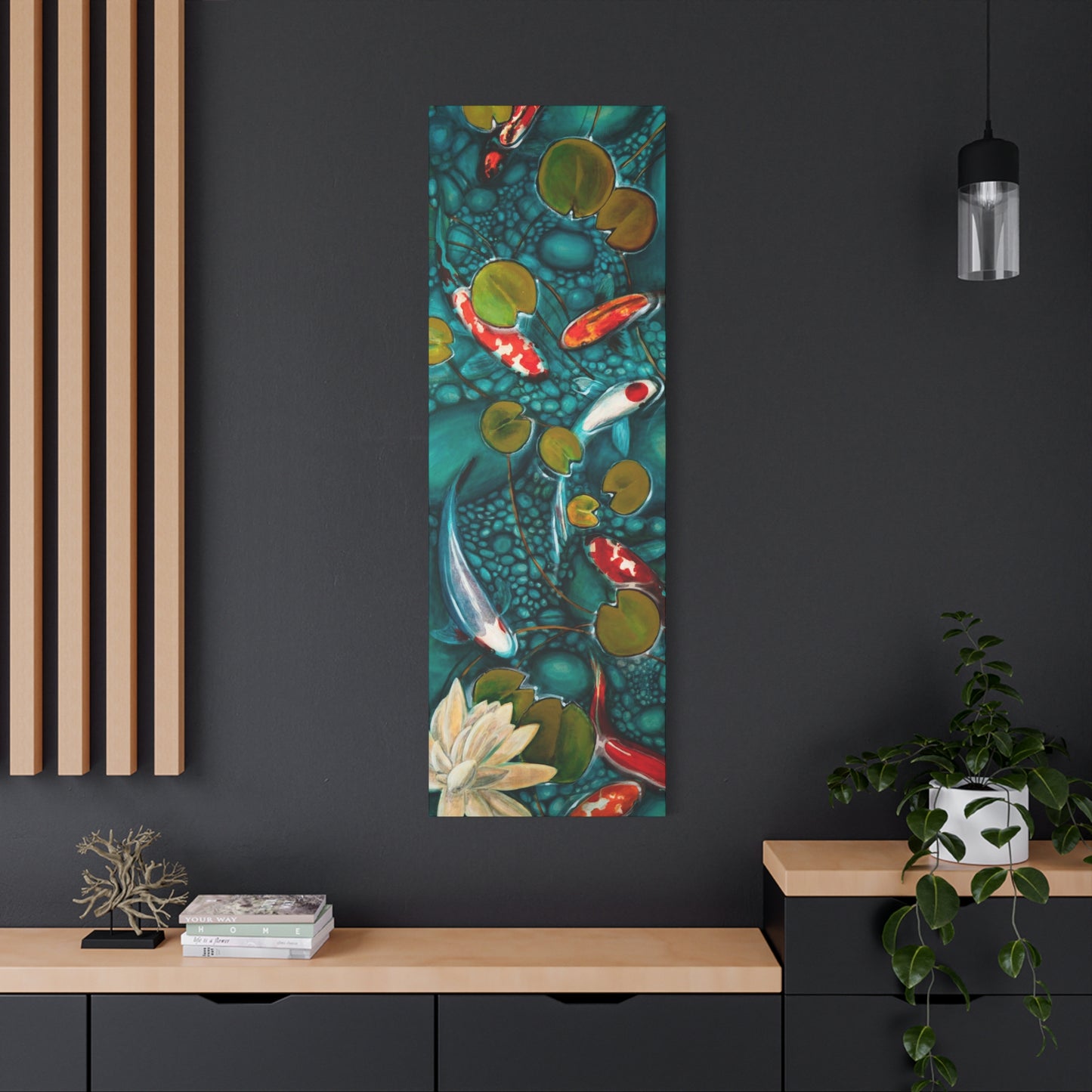 Matte Canvas Wall Art: "Zen"