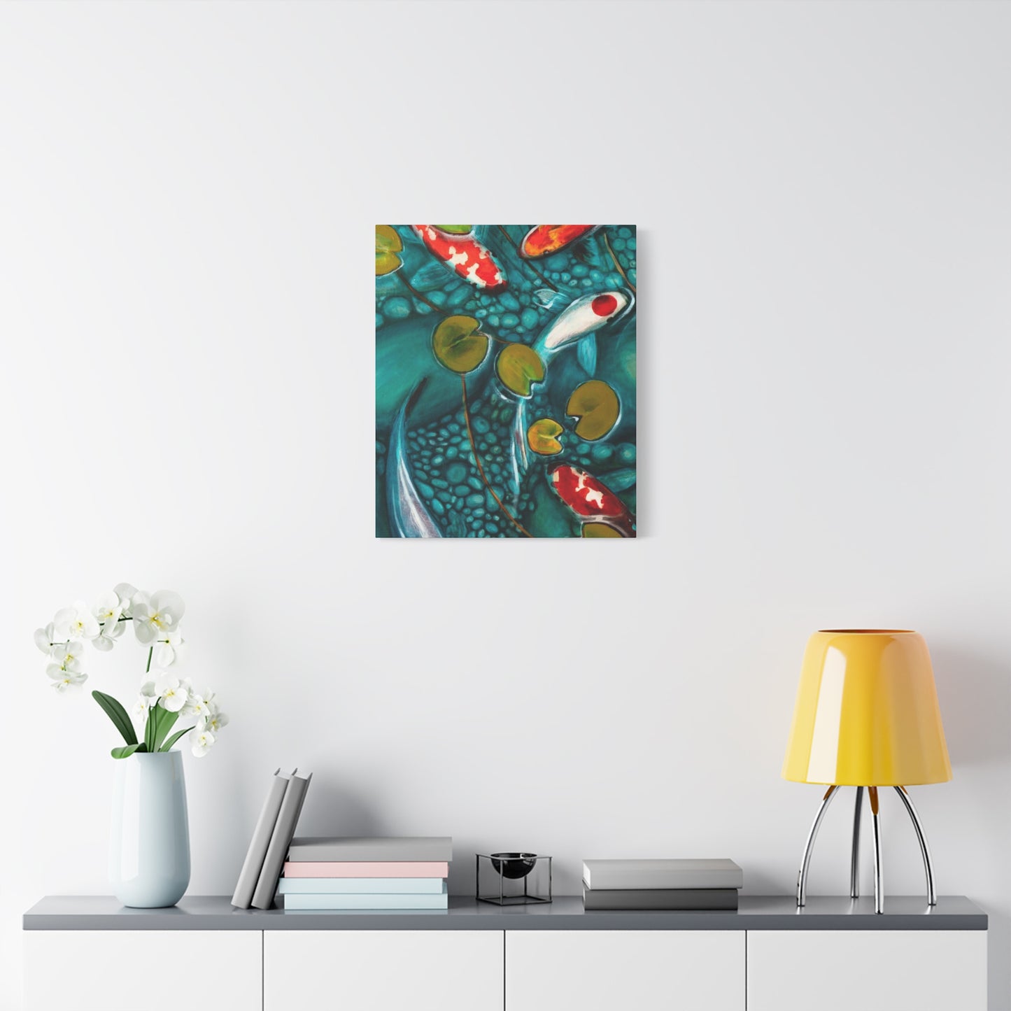 Matte Canvas Wall Art: "Zen"