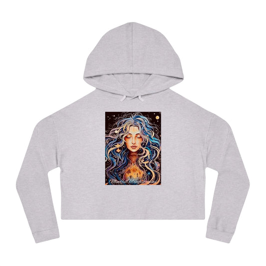 Women’s Soft Cropped Hooded Sweatshirt