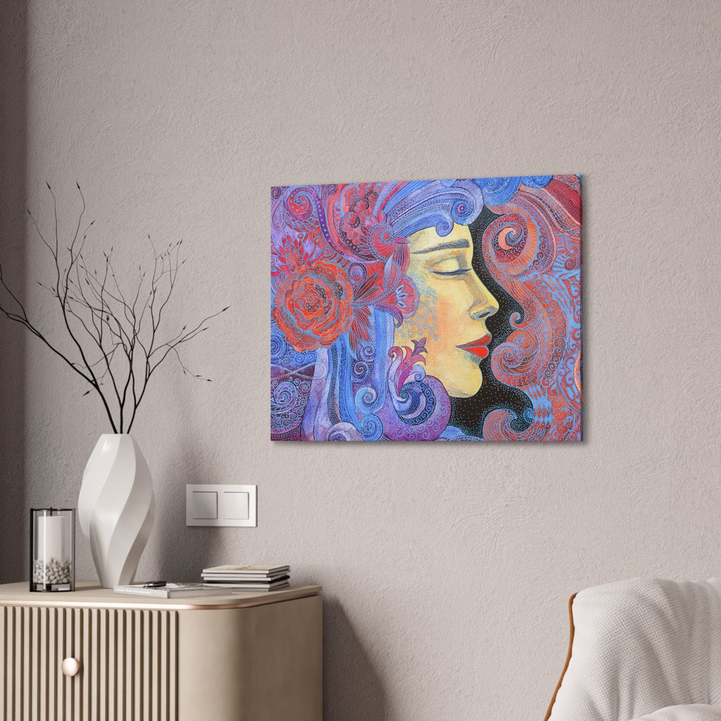 Canvas Wall Art: "Mindfully Manifesting"