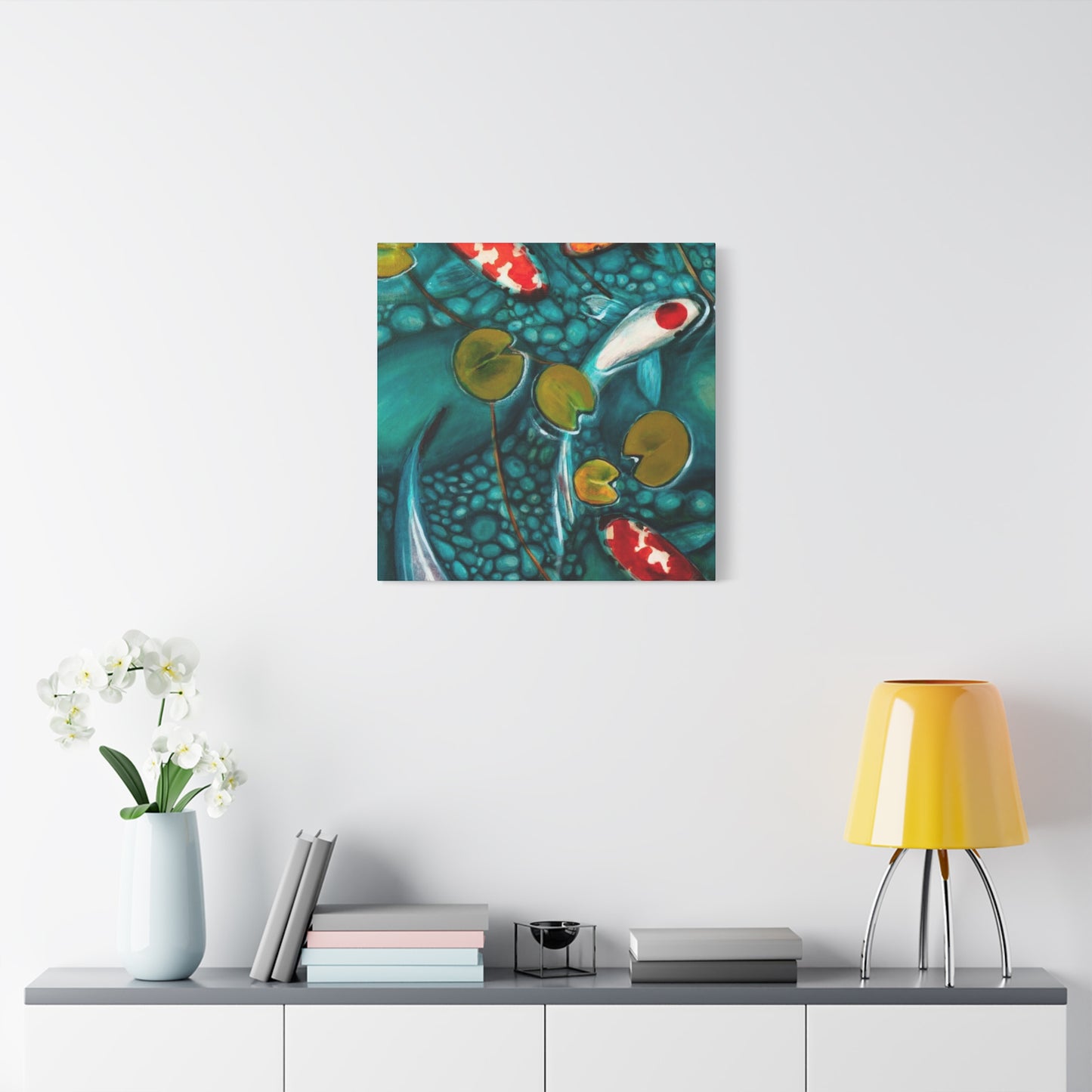 Matte Canvas Wall Art: "Zen"