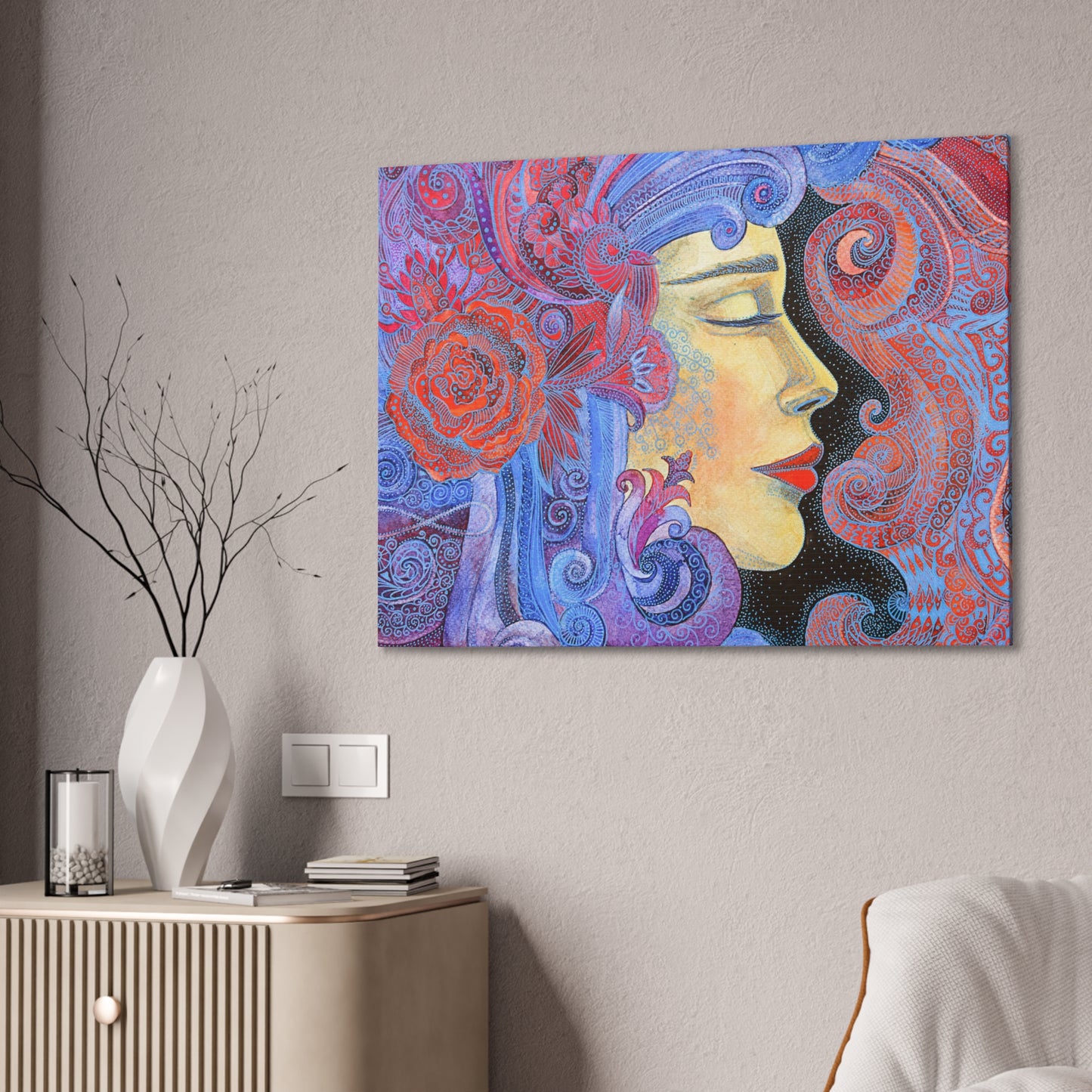 Canvas Wall Art: "Mindfully Manifesting"