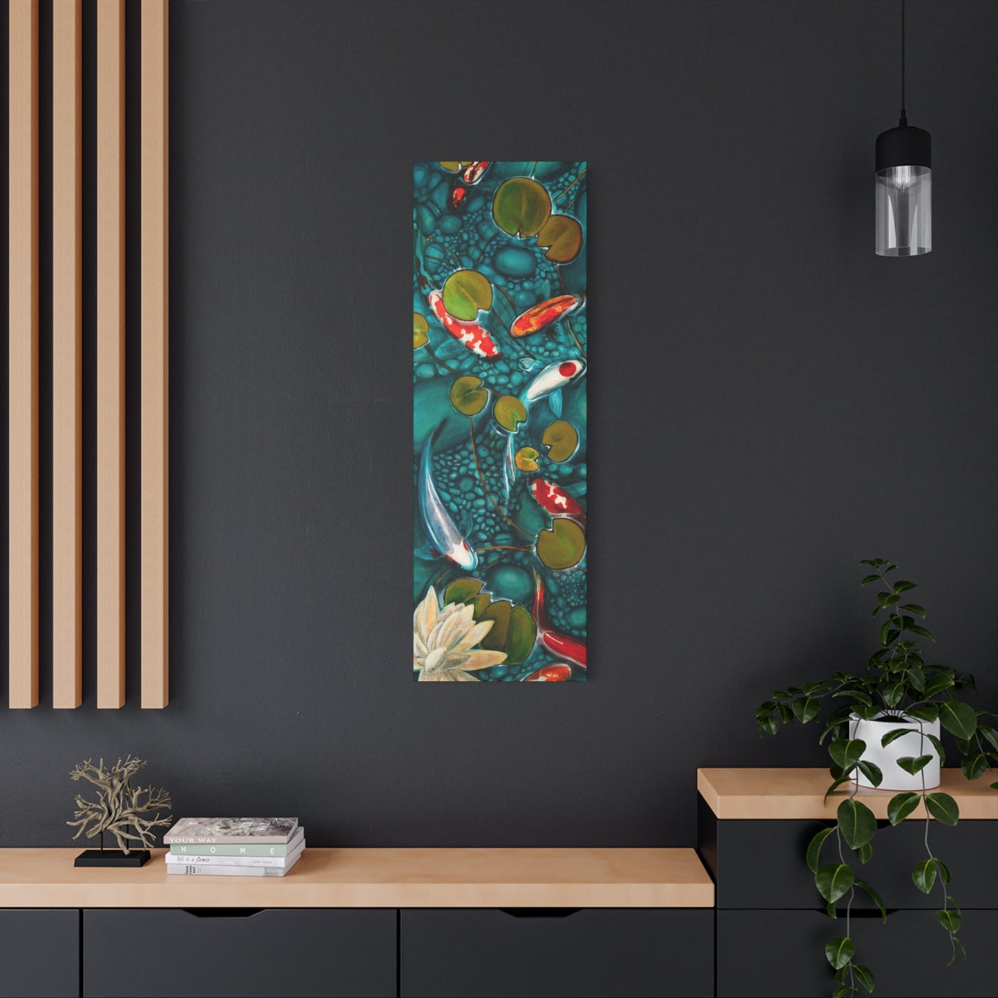 Matte Canvas Wall Art: "Zen"