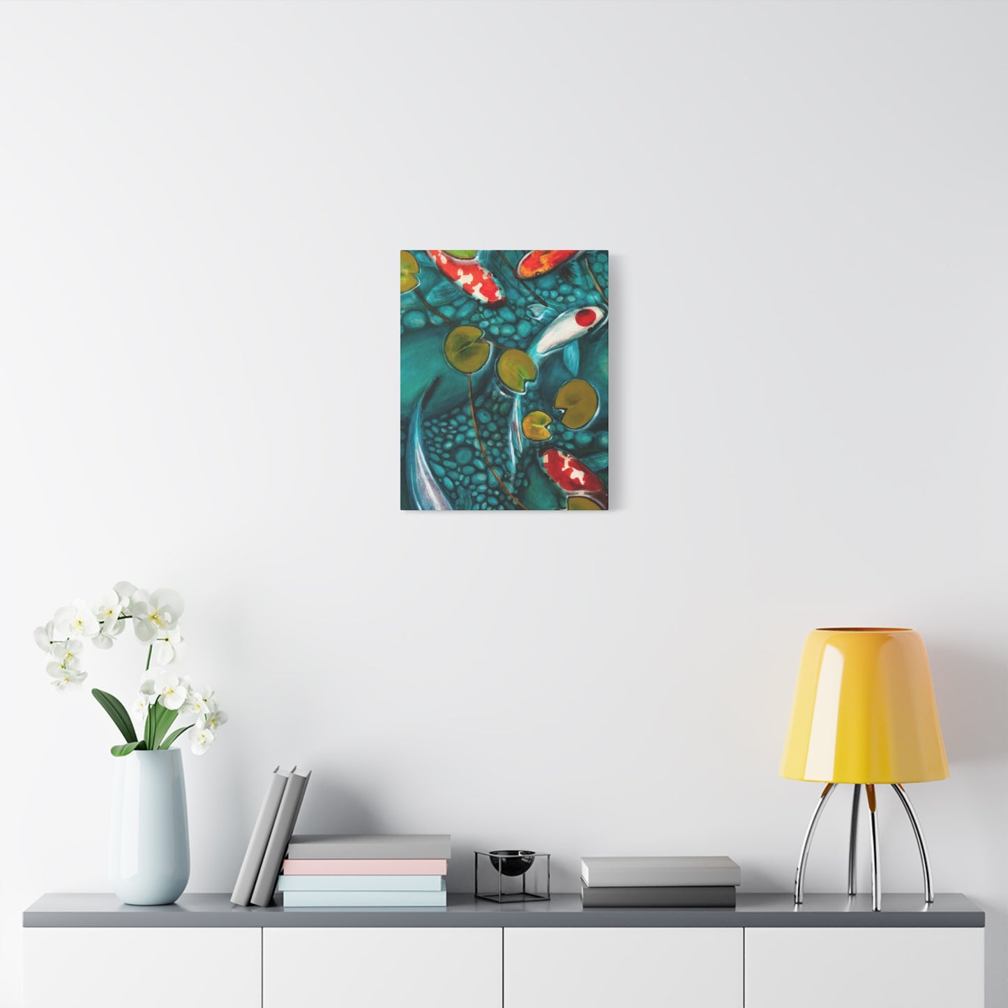 Matte Canvas Wall Art: "Zen"