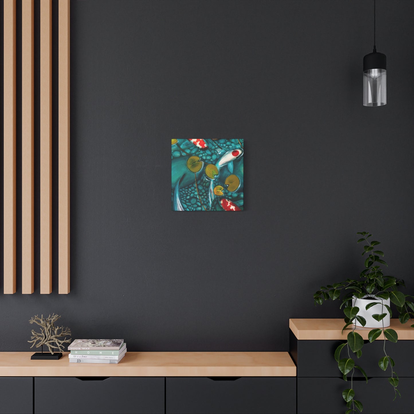 Matte Canvas Wall Art: "Zen"