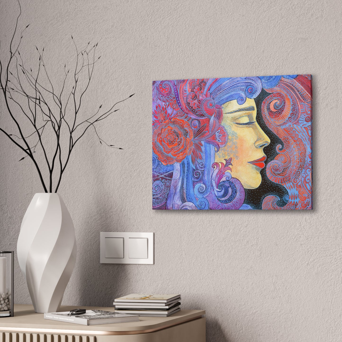 Canvas Wall Art: "Mindfully Manifesting"